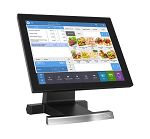Dotykowy terminal POS P2C E-200, 15"  J6412 (Fanless), Capacitive glass flat touch, 8GB RAM, LED typed LCD, 128GB SSD
